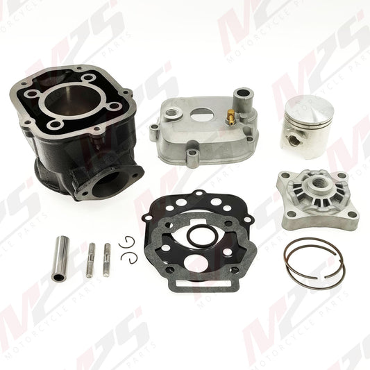 70cc Big Bore Cylinder Kit + Head for Aprilia RS50 2006 Derbi Senda with D50B0