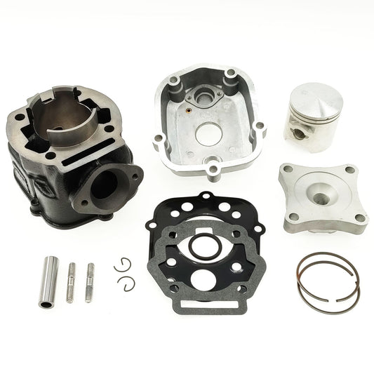 70cc Big Bore Cylinder Kit + Head for Aprilia RS50 2006 Derbi Senda with D50B0