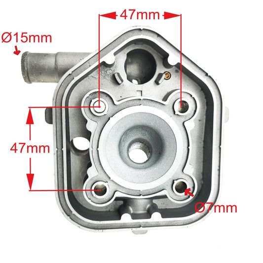 50cc Cylinder Head 50cc Peugeot Speedfight 2 50 Peugeot vertical engine LC