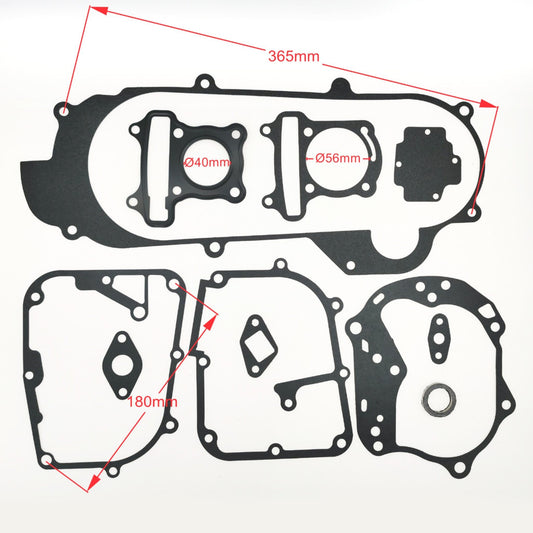 Engine Gasket Set For GY6 139QMA/QMB 50cc Lexmoto Echo 50 Kymco Agility 50cc