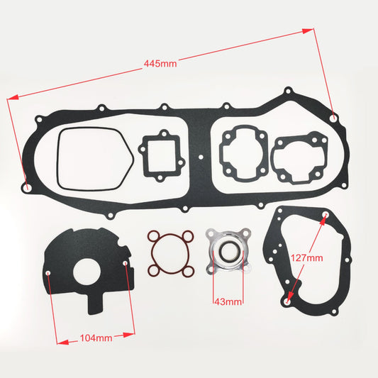 Complete Gasket Set Yamaha Aerox YQ 50cc AC & LC Aprilia, Benelli, Italjet  50cc