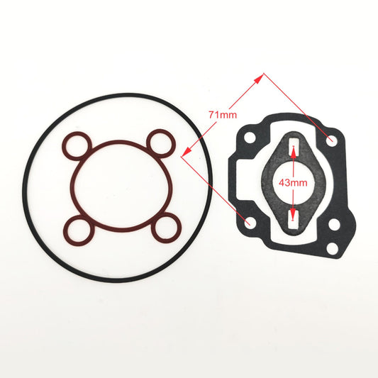 Liquid cooled 50cc Cylinder Top end gasket Yamaha Aerox 50 MBK Nitro 50