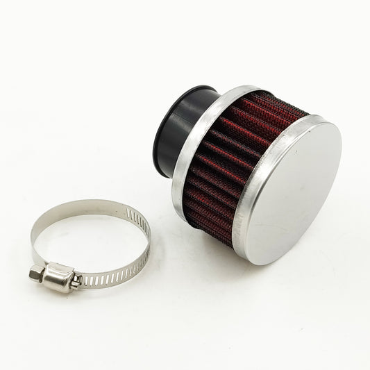 Steel Fabric 34 35 36mm Free Flow Racing Air Filter Straight connector 50 -125cc