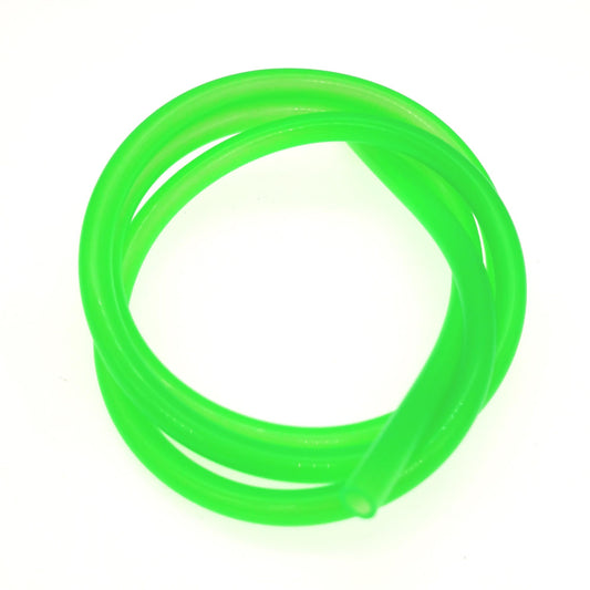 5MM I/D PETROL OIL FUEL PIPE HOSE 5X7mm 100cm length for Scooters Mopeds-Green