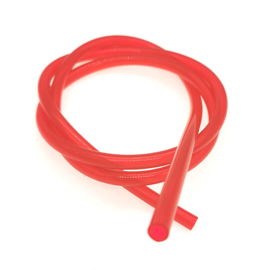 5MM I/D PETROL OIL FUEL PIPE HOSE 5X7mm 100cm length for Scooters Mopeds-Red