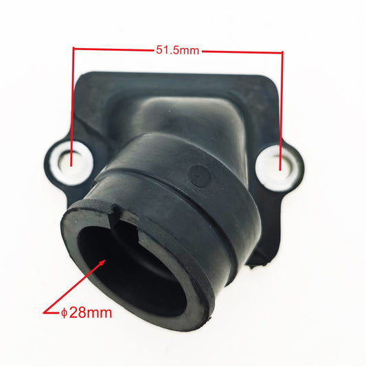 Inlet/Intake Manifold Piaggio,/Gilera Runner FX/SP 125, 150, 180,28mm, ref430206