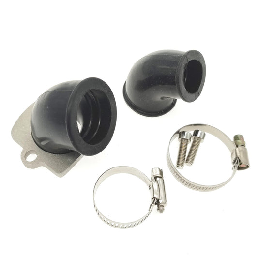 Intake Manifold racing with two adapters 24/32mm for Piaggio/Gilera 50/Aprilia