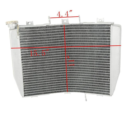 Radiator For KAWASAKI NINJA ZX6R ZX-6R ZX600 1998 1999 2000 2001 2002