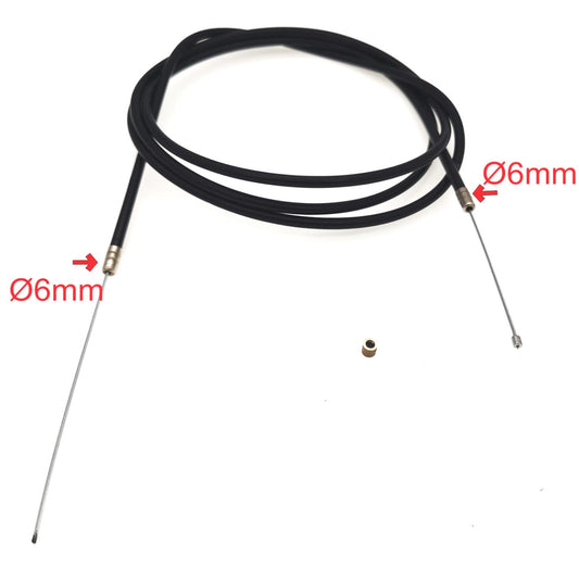 Throttle cable coated 180cm - universal