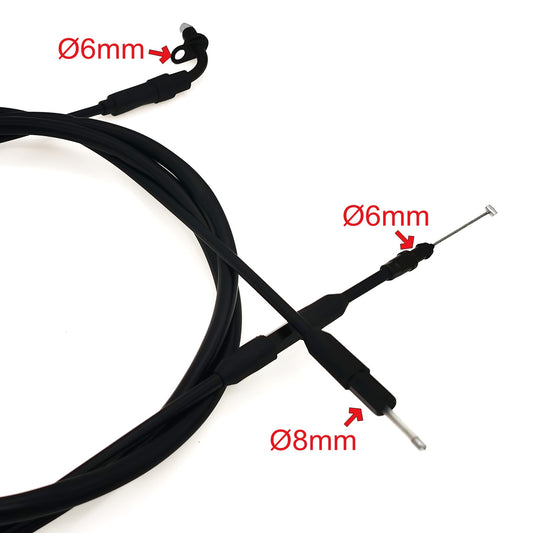 Throttle cable for Longjia LJ50QT-K 50 LJ50QT-F 50 Pulse Force BT49QT-20CA
