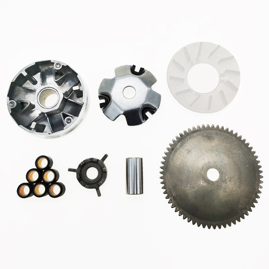 Variator with Rollers Standard GY6 REX, Baotian, Kymco, Generic, Peugeot, Sym