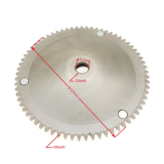 Half pulley for Peugeot 50cc Elyseo 100 Peugeot Speedfight 1,2 100cc Speedfight