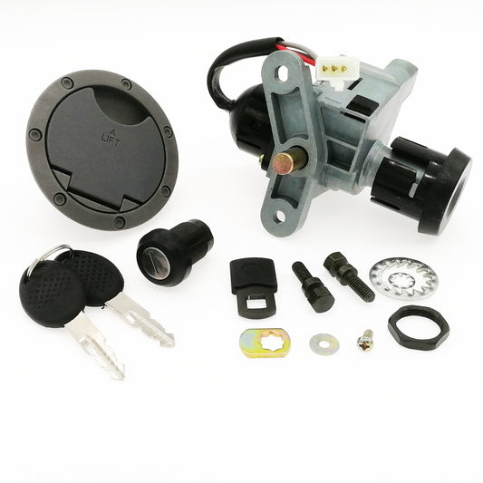Key Ignition Lock set Complete Yamaha Aerox (04-11) 3 wires YQ50 Nitro