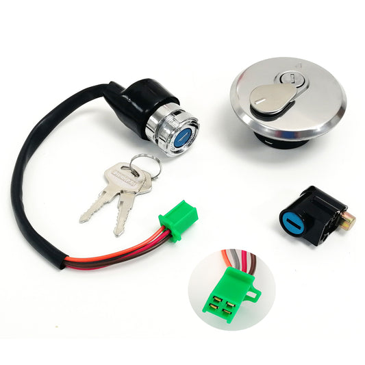Ignition Switch Keys Lock Set  for Suzuki GN125 GN250 TS125 TS185 GN 125 250