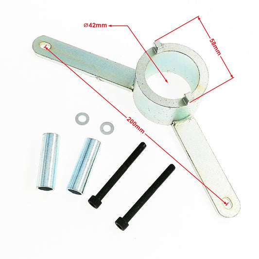 Variator holder locking tool for 400-500cc Piaggio 4T Piaggio X8 X9 MP3 Aprilia