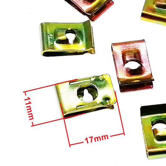 Motorcycle Scooter Panel Fairing Clips Bodywork Panel Clip Speed Clips U Nuts