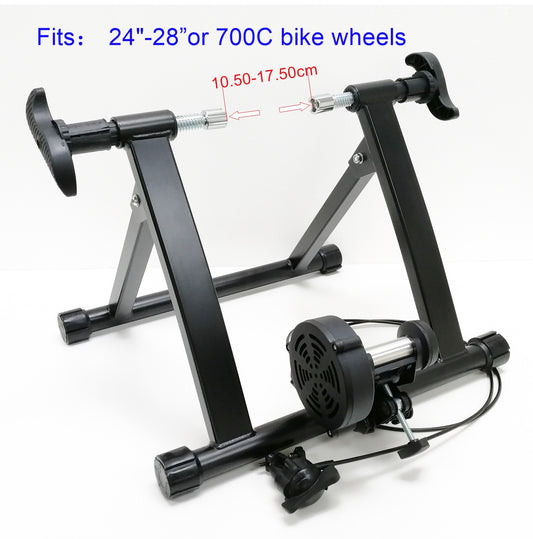 Indoor Exercise Bike Trainer Stand Portable Magnetic 8 Level Resistance Training