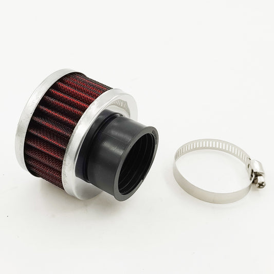 Steel Fabric 34 35 36mm Free Flow Racing Air Filter Straight connector 50 -125cc