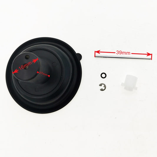 Carb Carburettor Slide/diaphragm 16MM-GY6 139QMB BAOTIAN BT49QT BENZHOU YY50QT