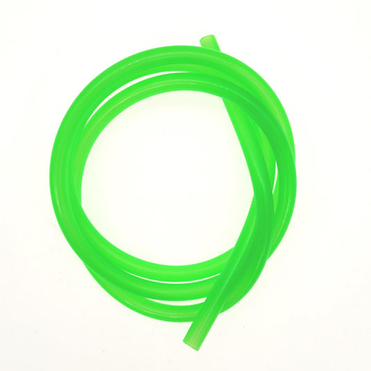 5MM I/D PETROL OIL FUEL PIPE HOSE 5X7mm 100cm length for Scooters Mopeds-Green