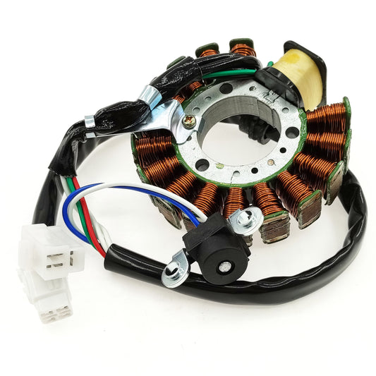 Alternator Stator for Yamaha Majesty 125 YP125R 2000-2009 MBK Skyliner 125 4T LC