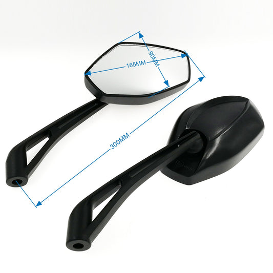 E Mark Mirrors pair for Derbi Senda 50, 125 / Mulhacan 125 Hyosung GT 125 GT 250