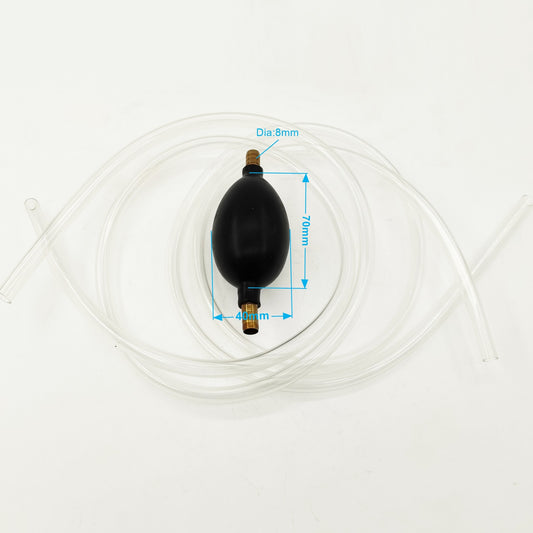 Hand Siphon Pump Petrol Diesel Water Oil Liquid Fuel Transfer Easy Use Pump